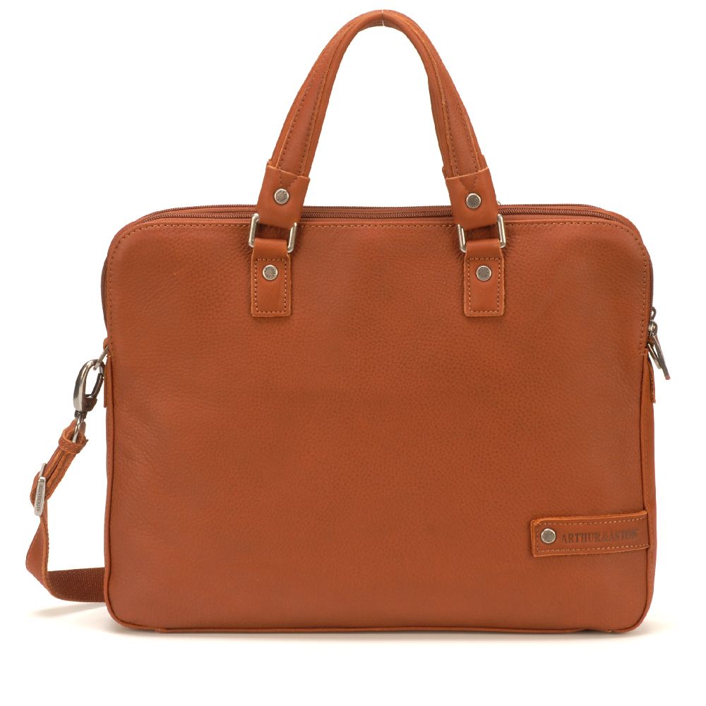 arthur-et-aston-oscar-porte-documents-cuir-cognac image 1