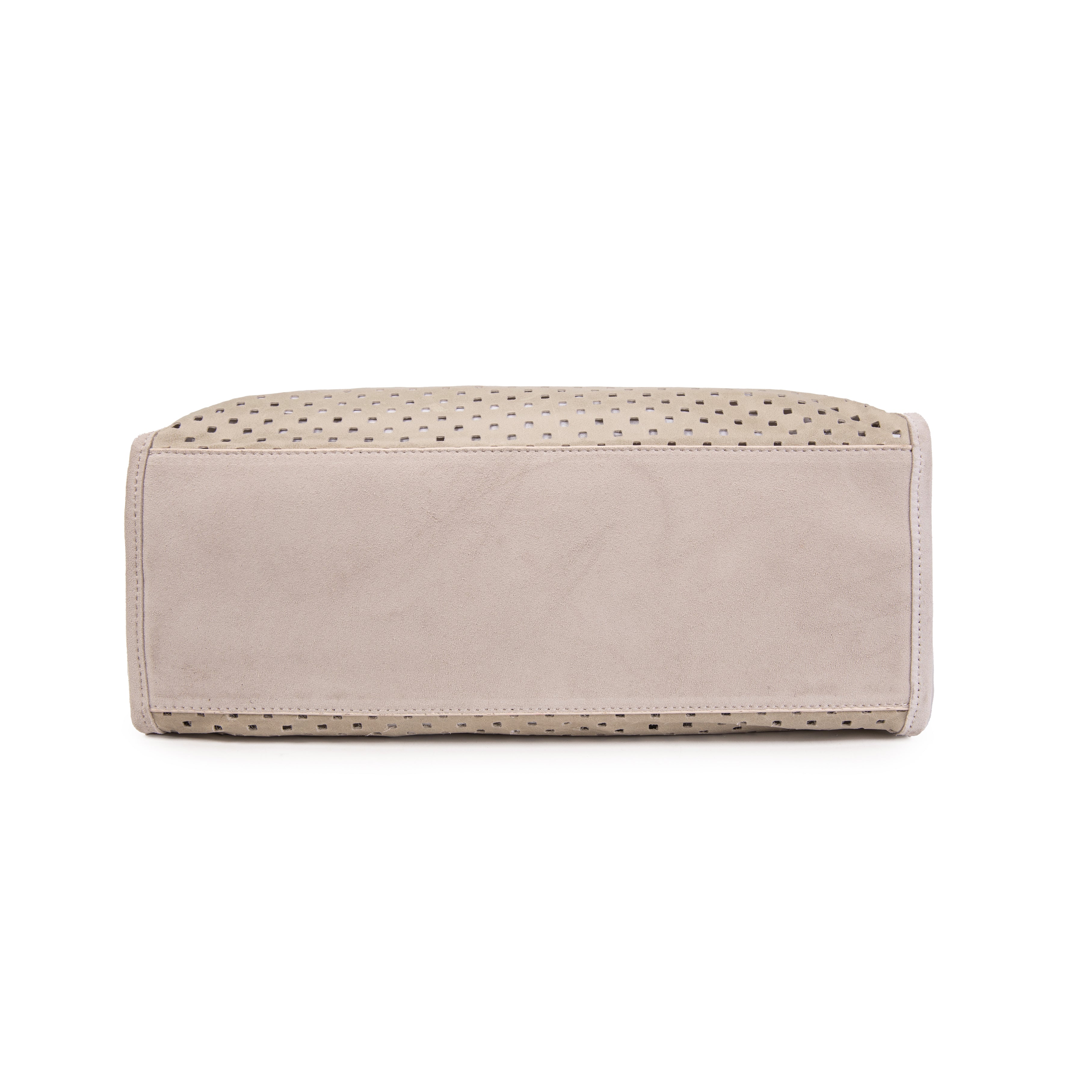 kate-lee-gae-sac-cabas-cuir-beige-perfor image 5