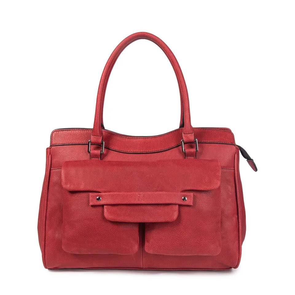 kate-lee-oria-sac-cabas-rouge-vachette-grain-e image 1