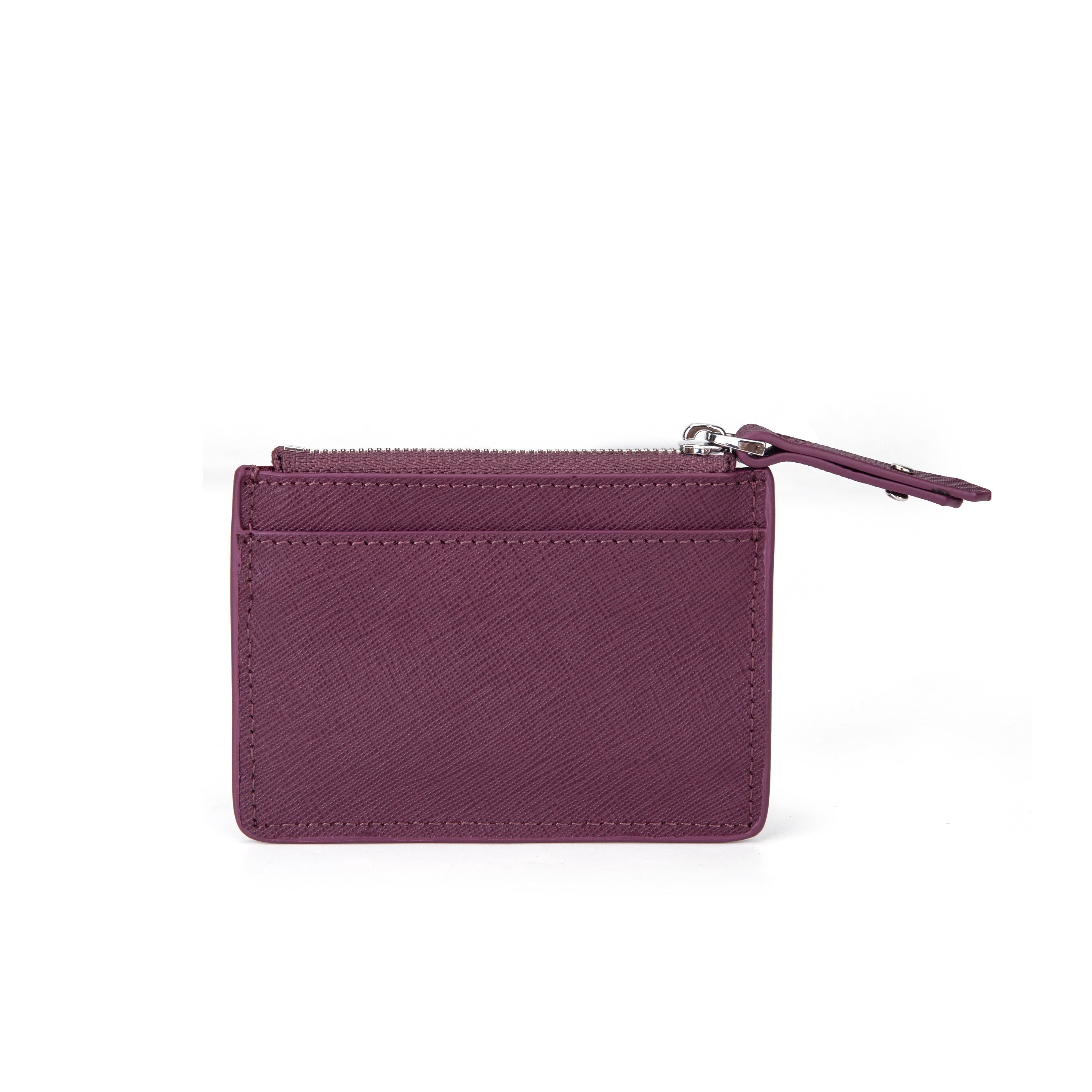 kate-lee-anyssa-sa-porte-monnaie-cuir-violet-zipp image 2