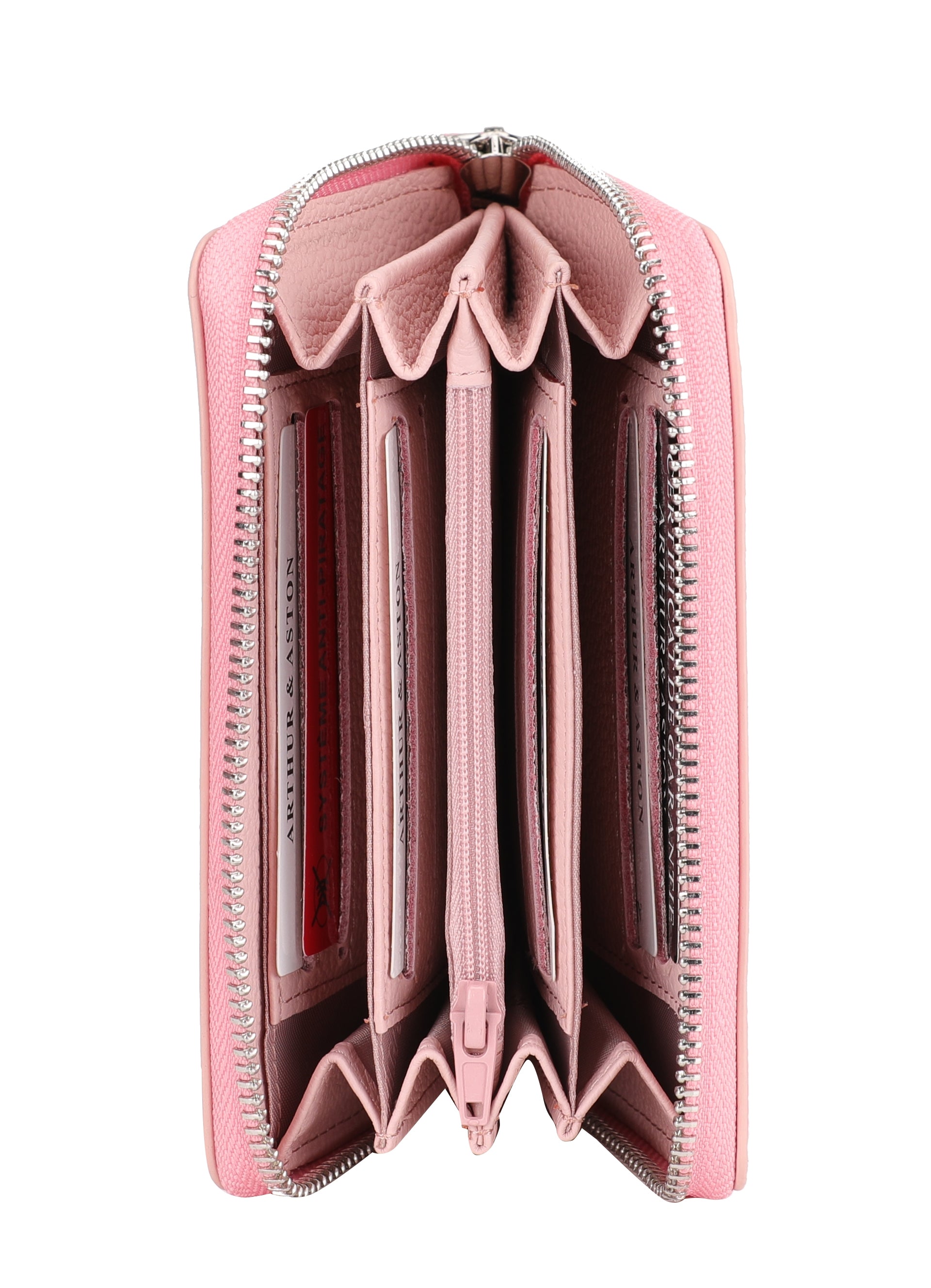 arthur-et-aston-joy-portefeuille-zipp-cuir-noir image 4