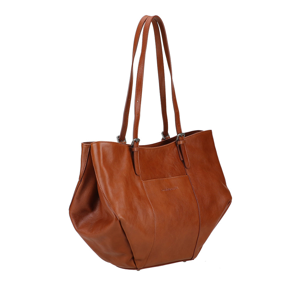 arthur-et-aston-edith-sac-cabas-m-cuir-marron image 2