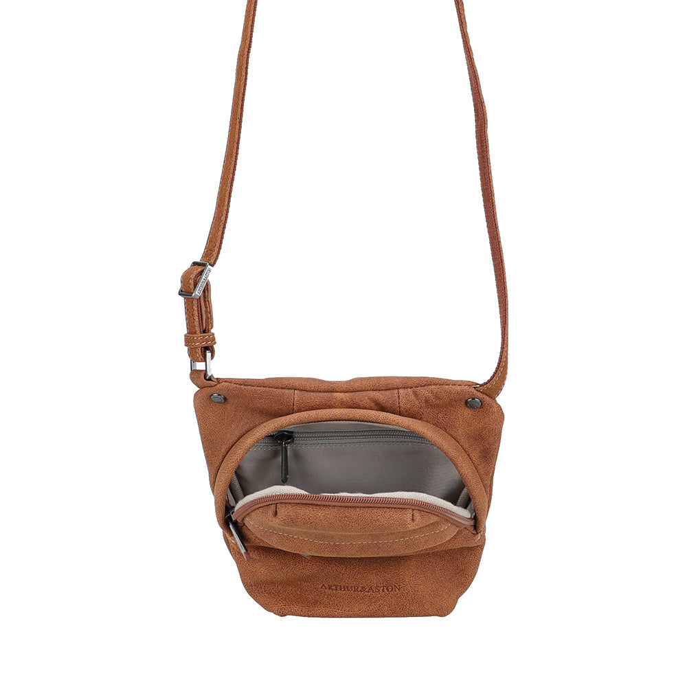 arthur-et-aston-achille-petit-sac-travers-cuir-noir-pleine-fleur image 8