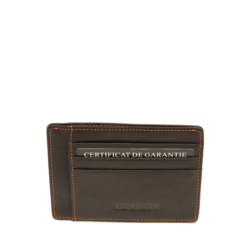 arthur-et-aston-pablo-porte-cartes-cuir-noir-mini image 3
