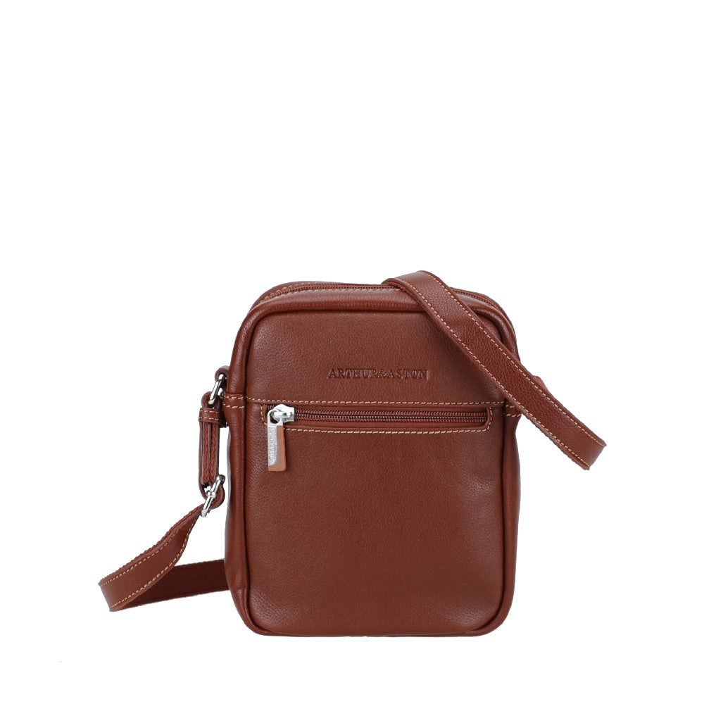 arthur-et-aston-dorian-sac-travers-cuir-noir-petit image 5