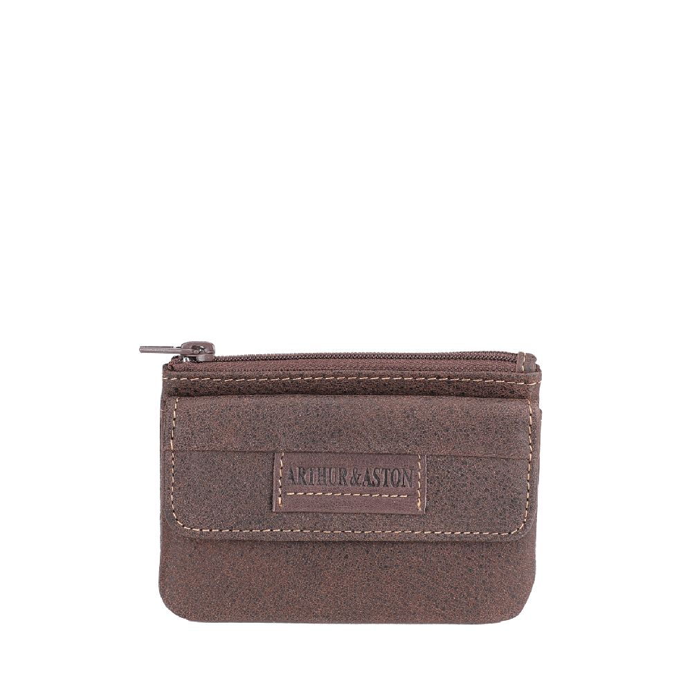 arthur-et-aston-marco-porte-monnaie-zipp-cuir-cognac image 3