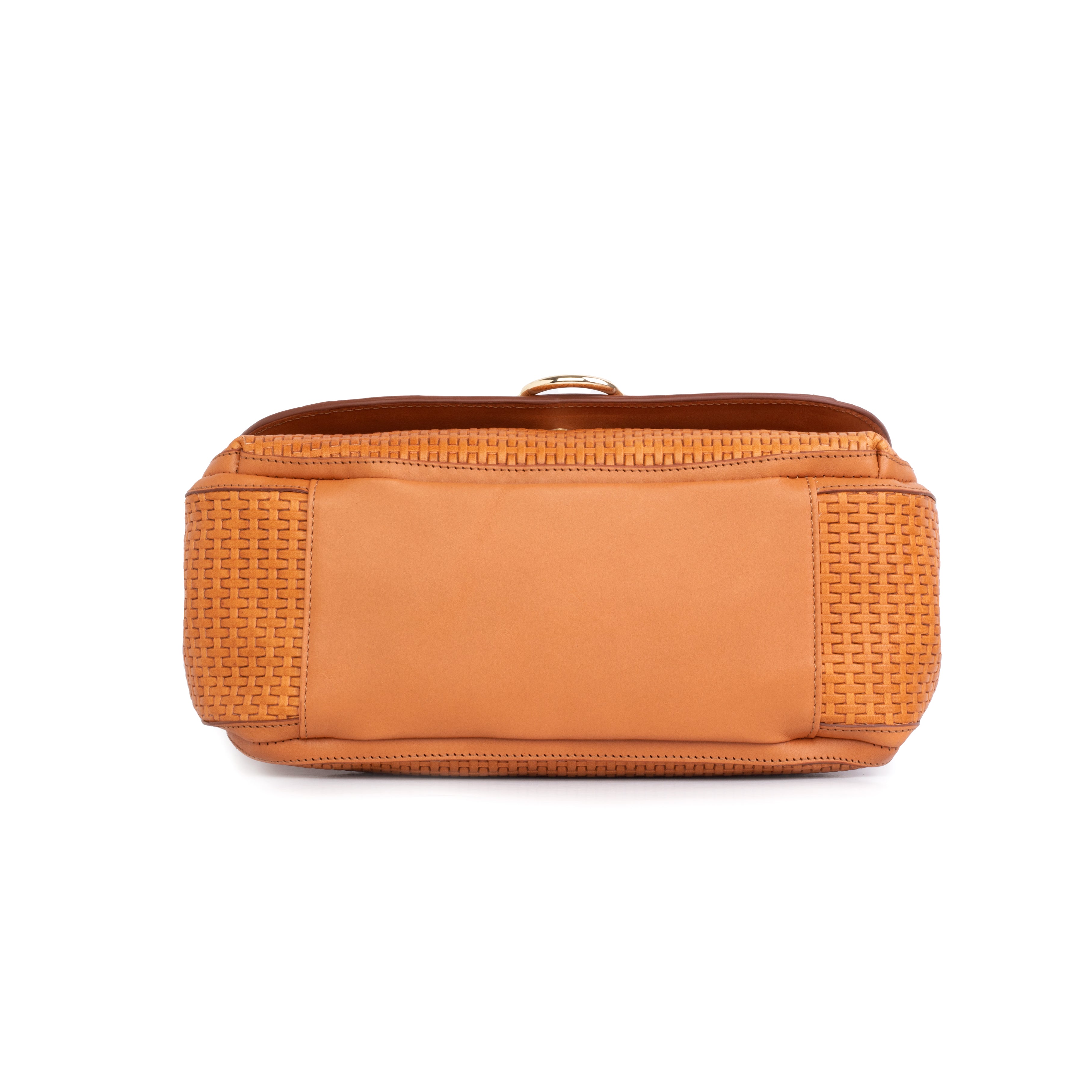 kate-lee-zelie-tresse-sac-bandouli-re-cognac-vachette-tress-e image 6