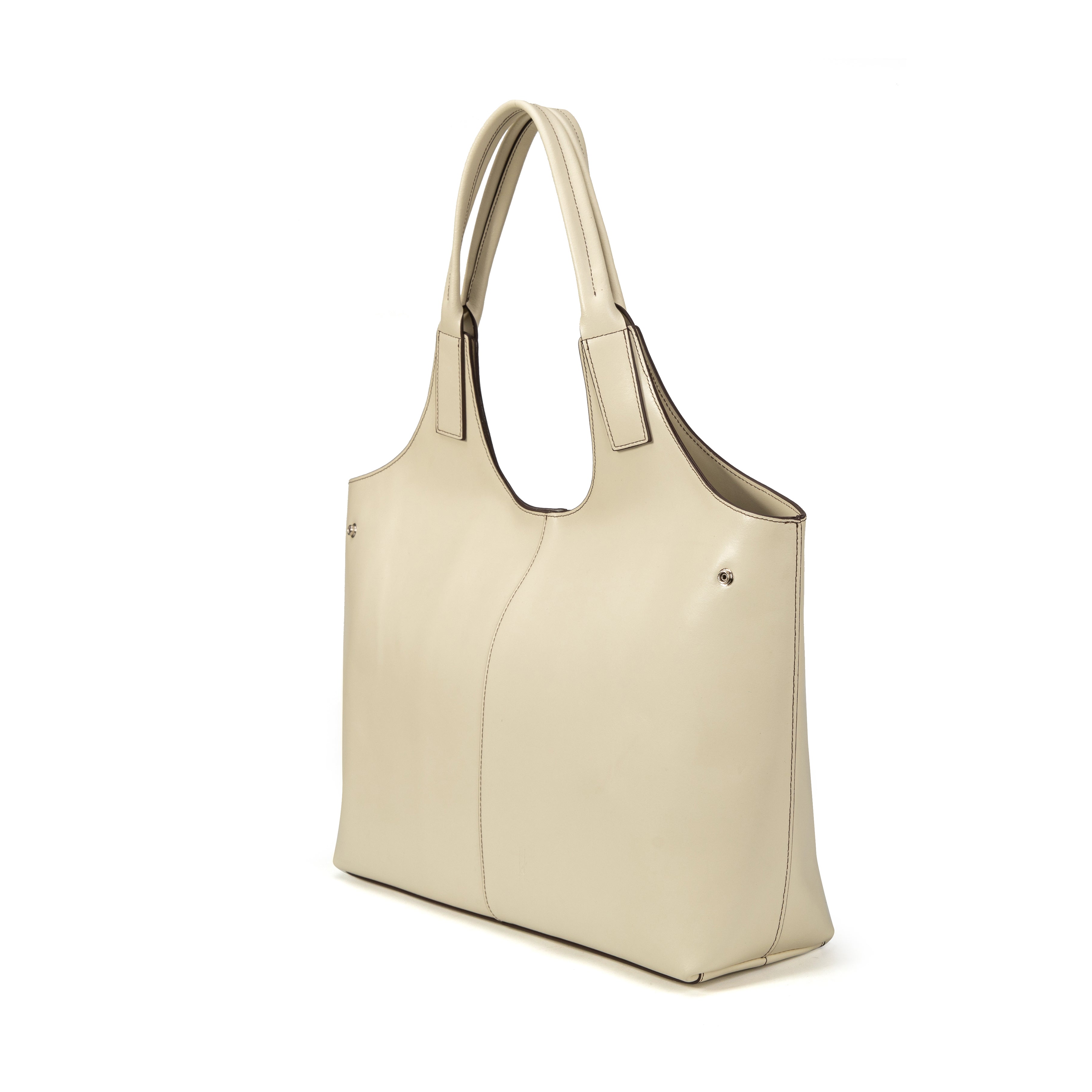 kate-lee-clemence-grand-sac-cuir-blanc-perle-lisse image 4