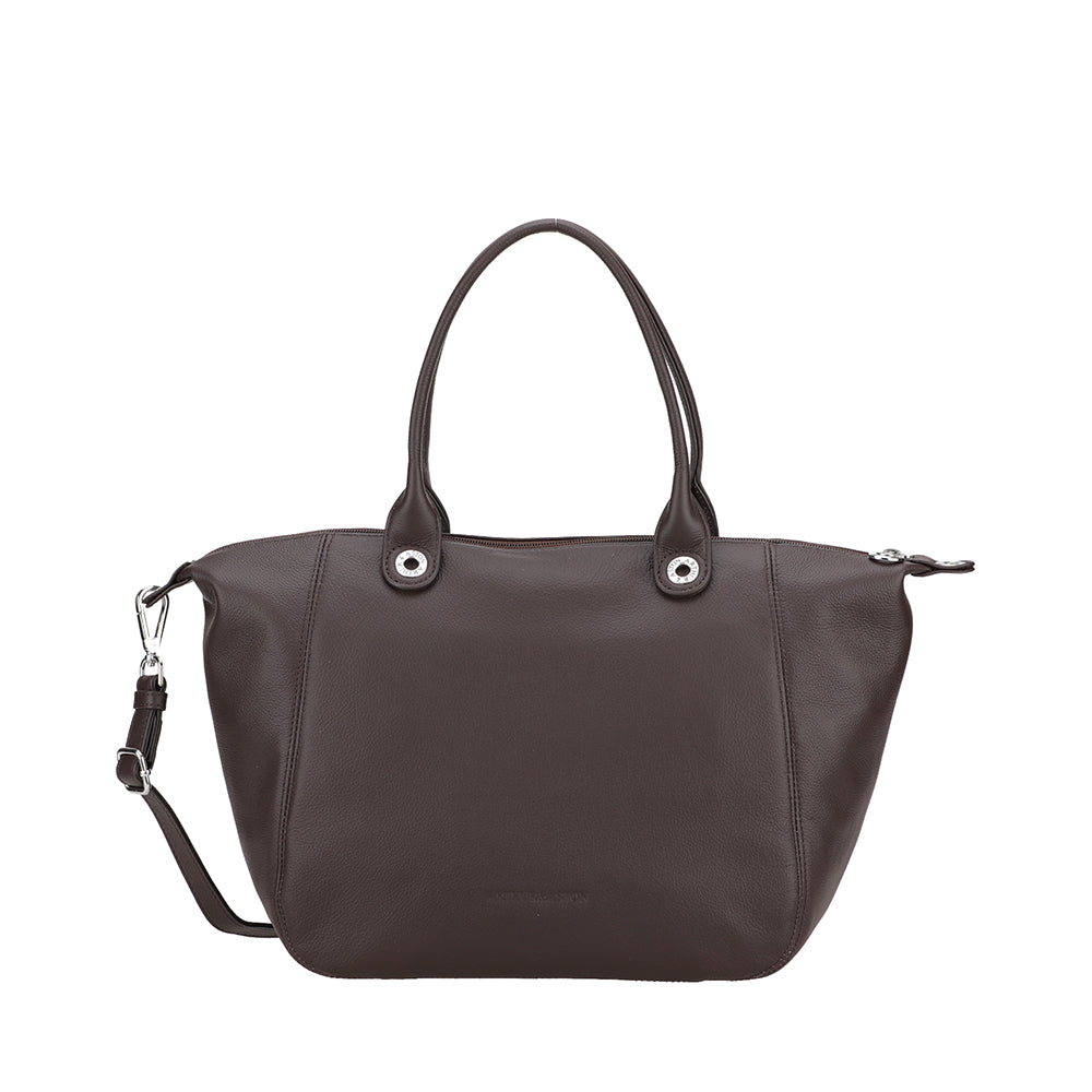 arthur-et-aston-louisa-moyen-sac-main-cuir-orange image 5