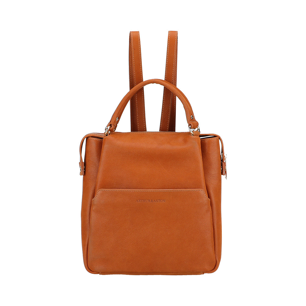 arthur-et-aston-elsa-sac-dos-cuir-marine-26-cm image 5