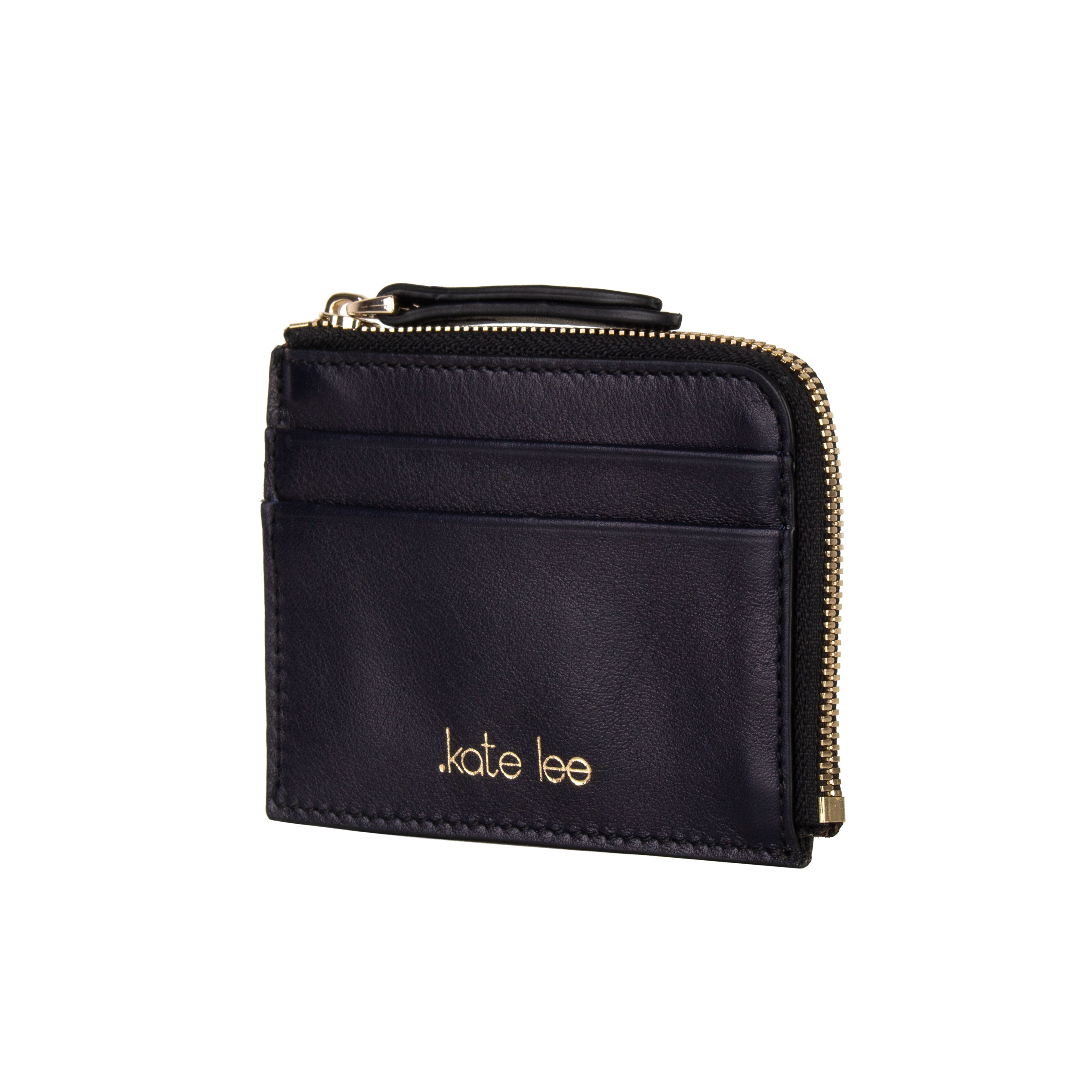 kate-lee-alo-s-porte-monnaie-cuir-bleu-nuit image 2