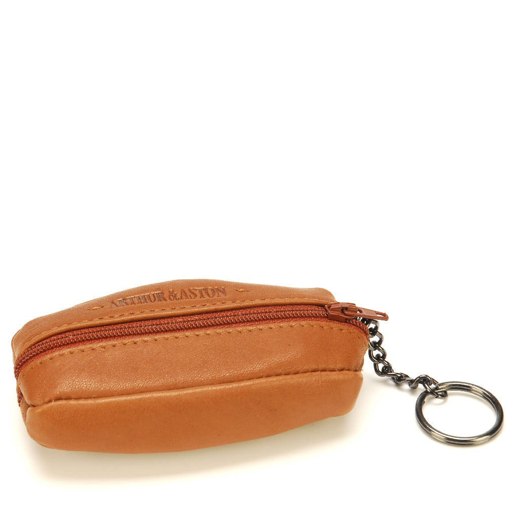 arthur-et-aston-johany-porte-monnaie-cuir-cognac-grain-caf image 2