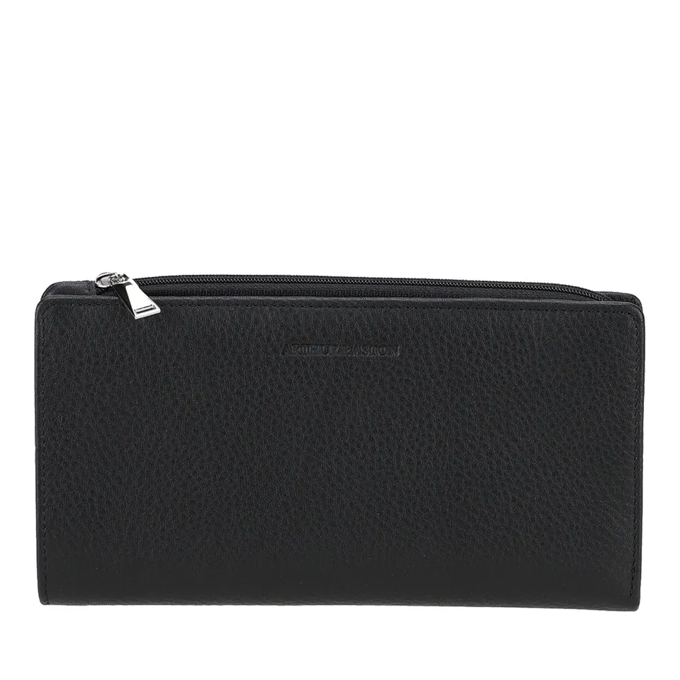 arthur-et-aston-ange-portefeuille-cuir-noir-grand-mod-le-rfid image 1