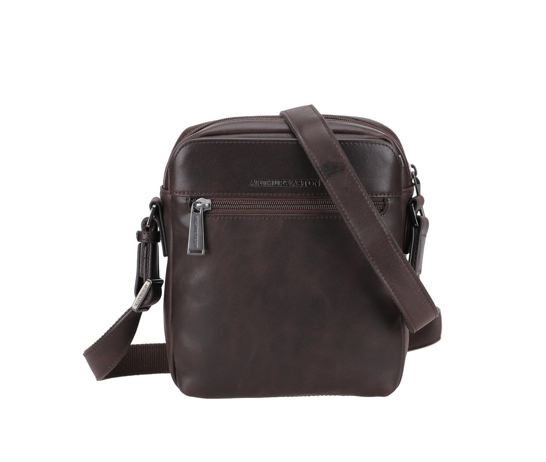 arthur-et-aston-cosmo-sac-travers-cuir-ch-taigne image 5