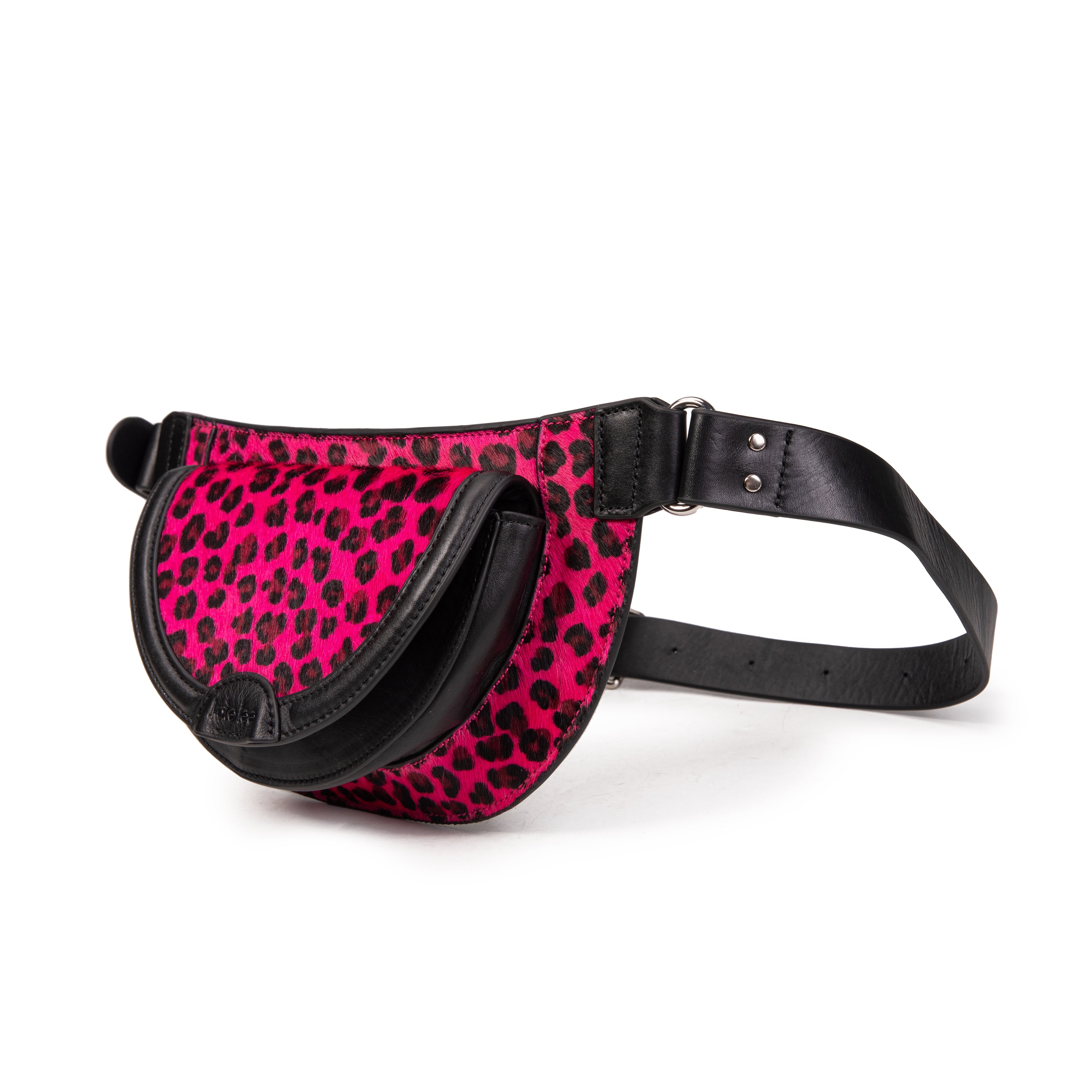 kate-lee-ully-sac-banane-l-opard-fuchsia-vachette image 2