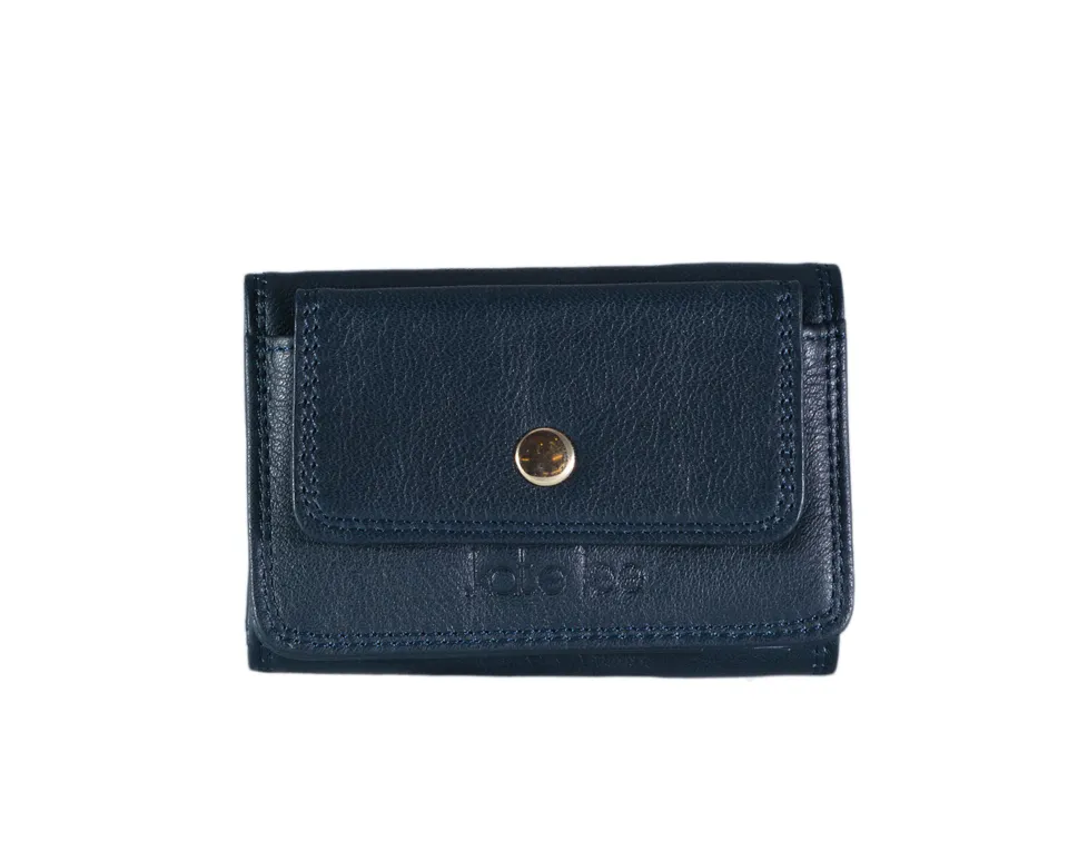 kate-lee-yina-co-porte-monnaie-cuir-bleu-lisse image 1