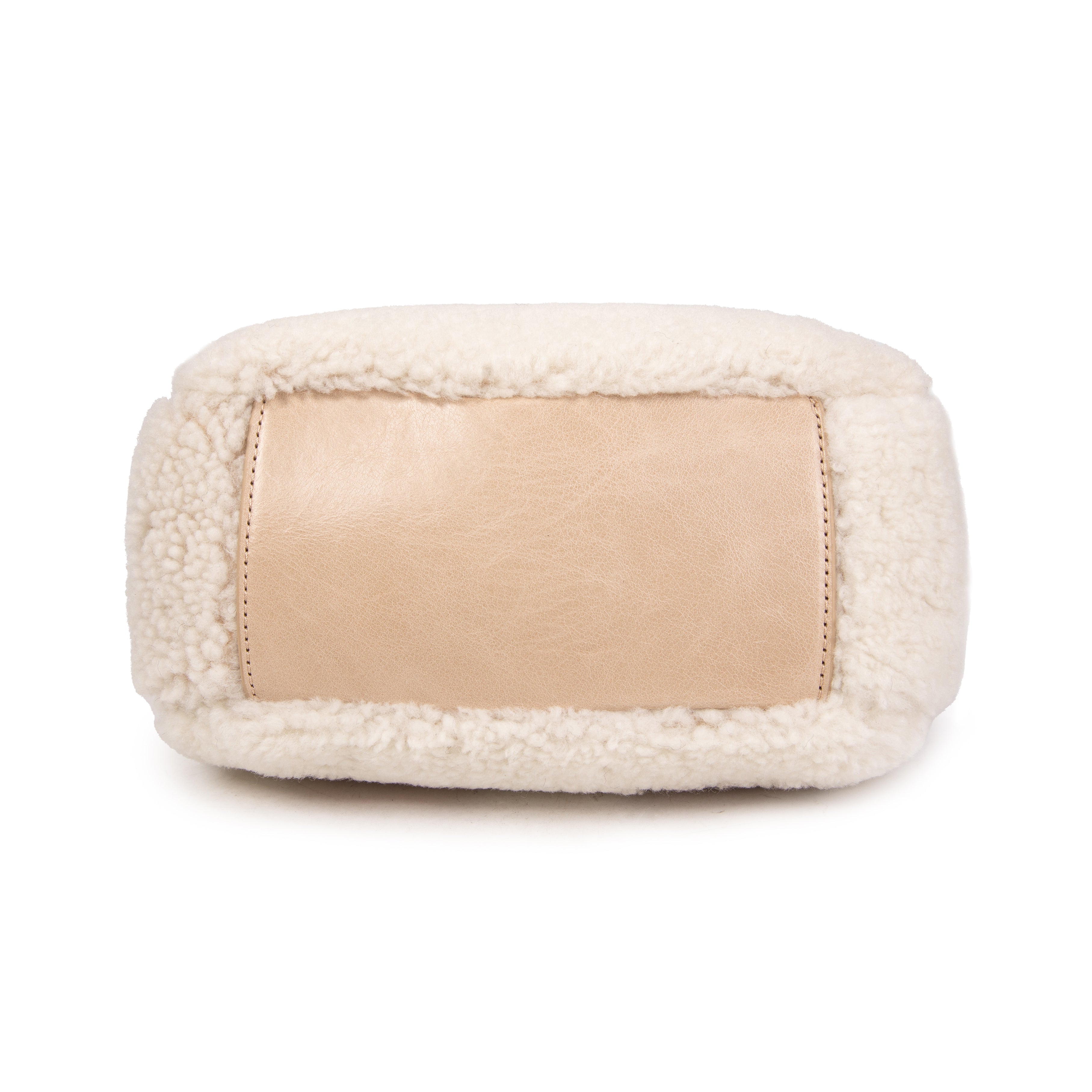 kate-lee-pikasso-sac-shearling-beige-bandouli-re image 5