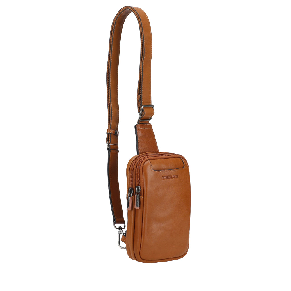 arthur-et-aston-l-on-body-bag-cuir-cognac-vertical image 2