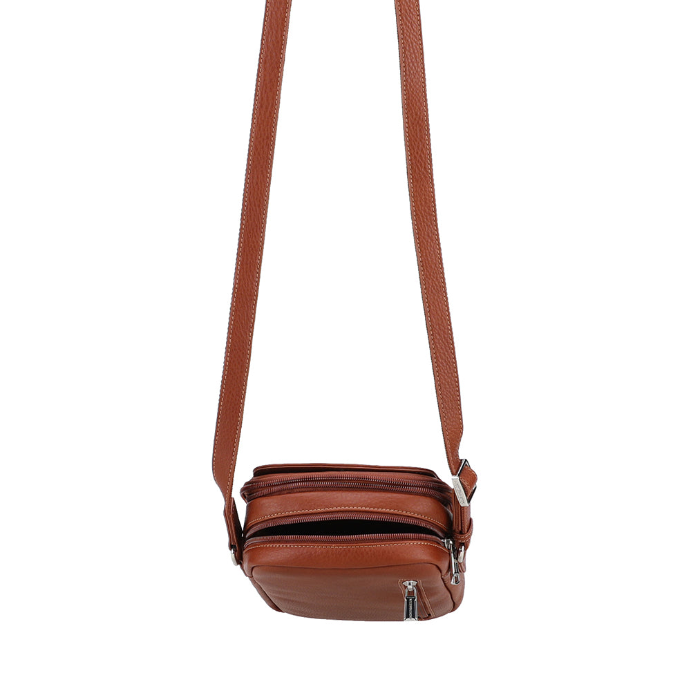 arthur-et-aston-ange-sac-travers-cuir-cognac image 6