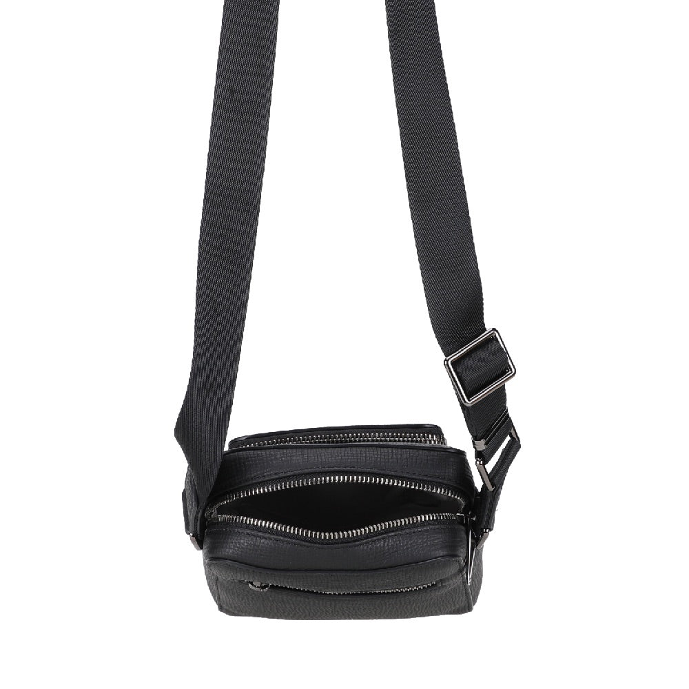 arthur-et-aston-lewis-sac-travers-cuir-noir-homme-petit image 4