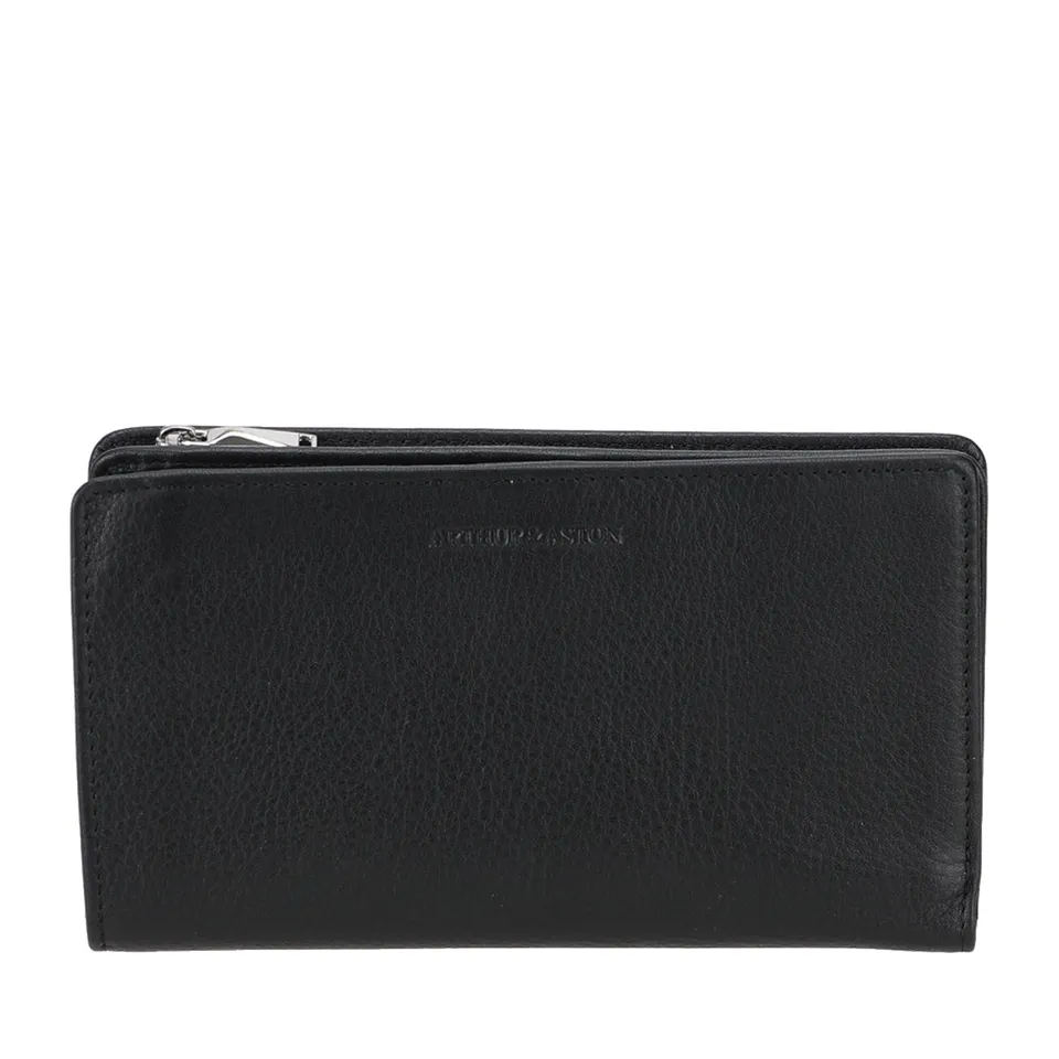 arthur-et-aston-ange-grand-portefeuille-cuir-bleu image 1