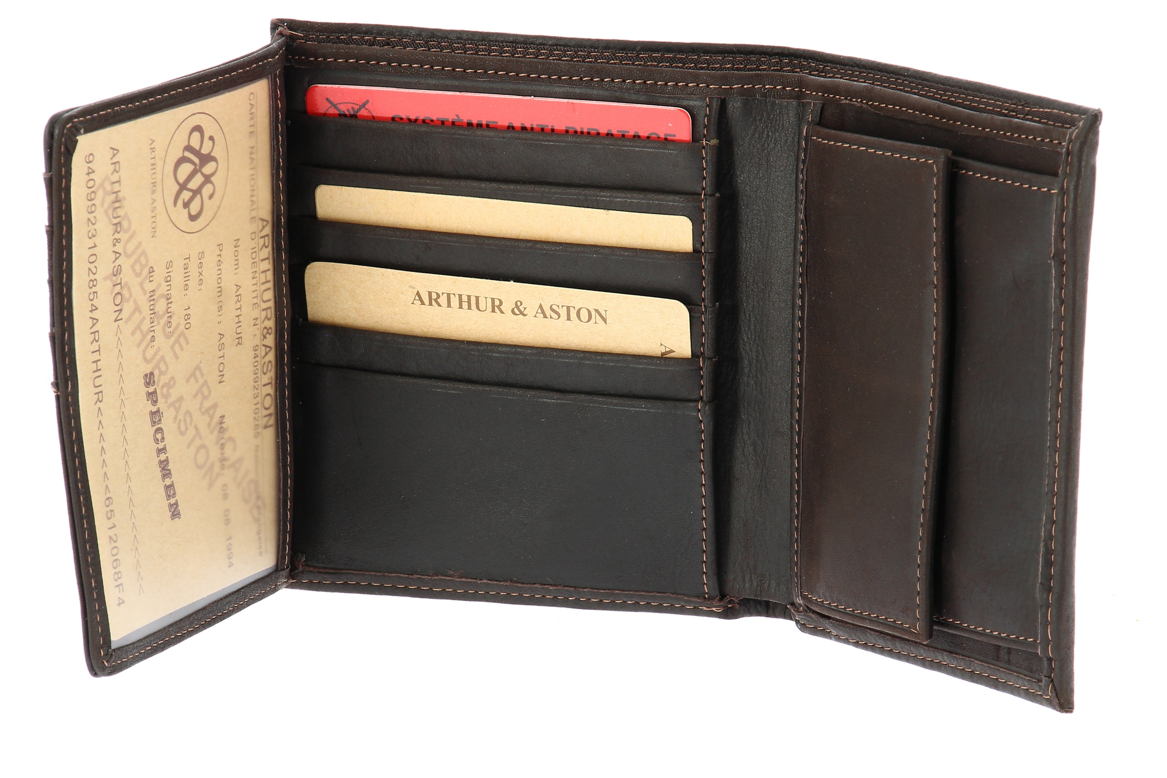 arthur-et-aston-louis-portefeuille-cuir-gras-ch-taigne-compact image 7