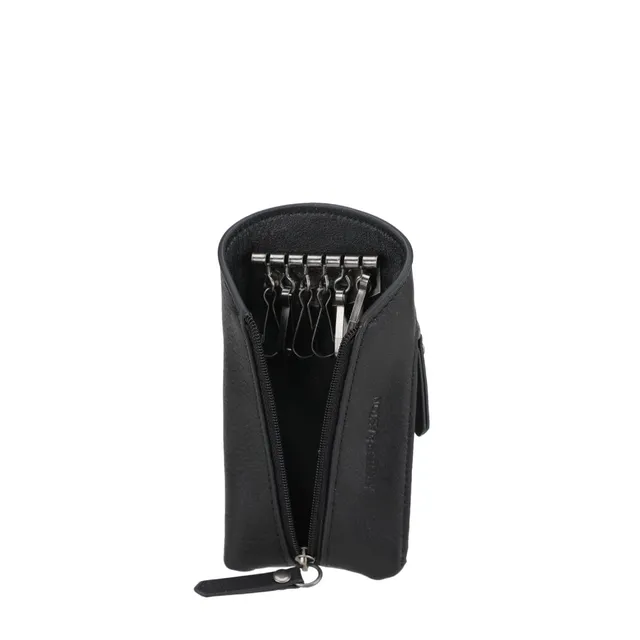 arthur-et-aston-l-on-porte-cl-s-cuir-noir-zipp image 1