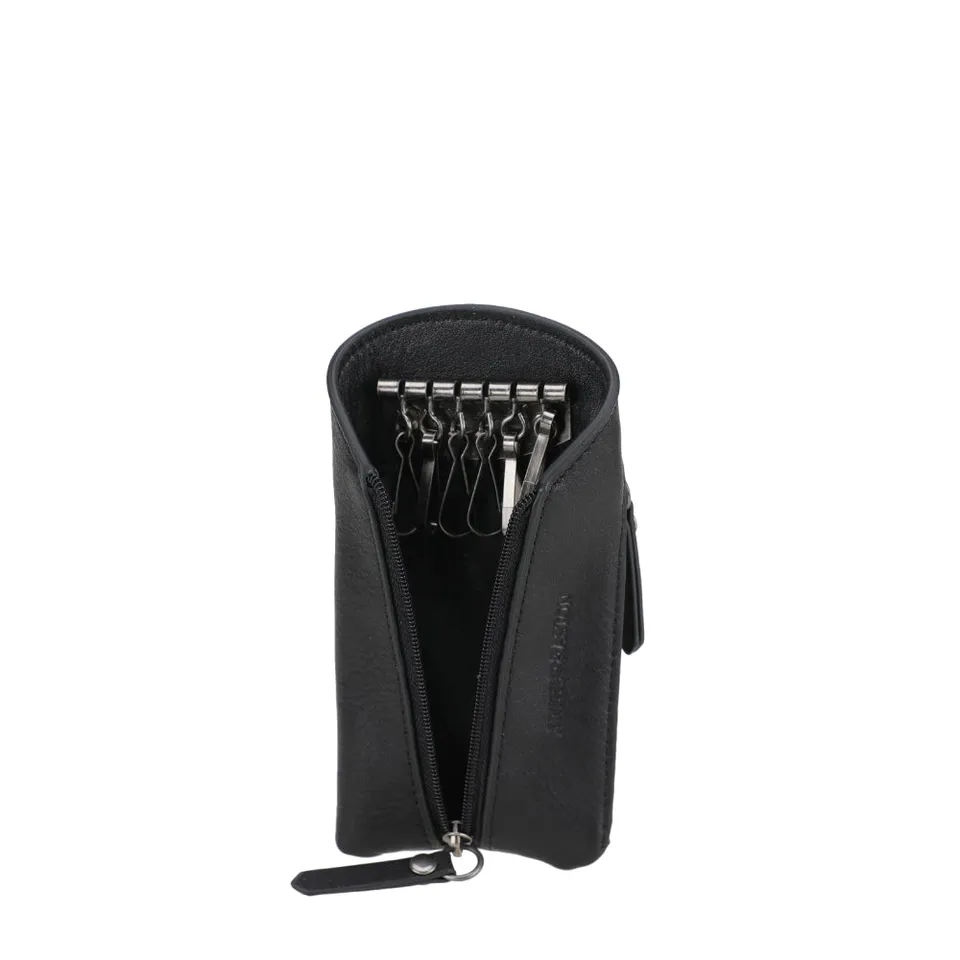 arthur-et-aston-l-on-porte-cl-s-cuir-noir-zipp image 1