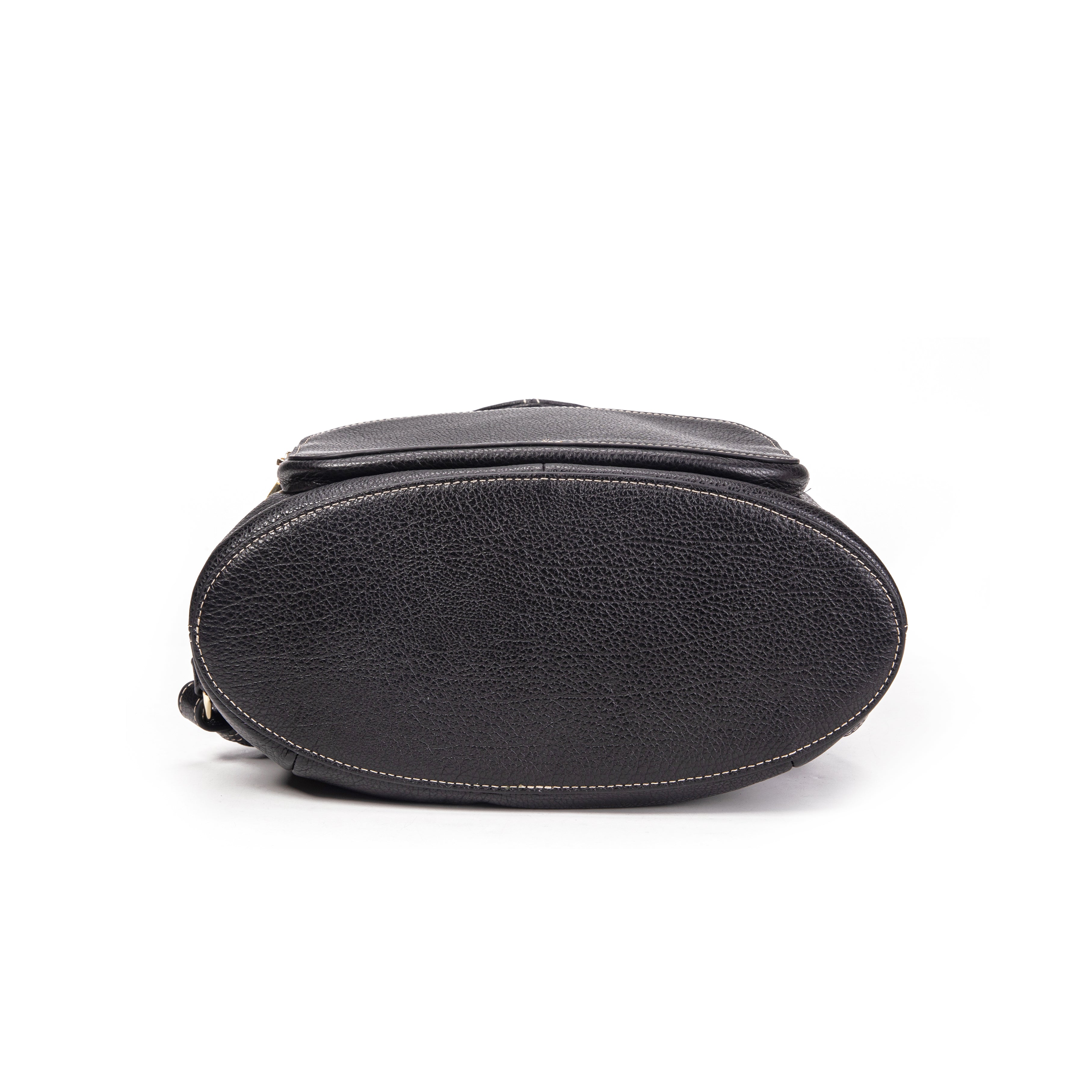 kate-lee-sena-sac-dos-cuir-noir-grain image 5