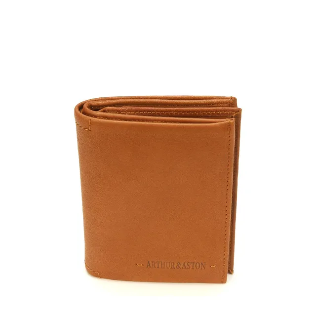 arthur-et-aston-johany-portefeuille-cuir-chataigne image 1