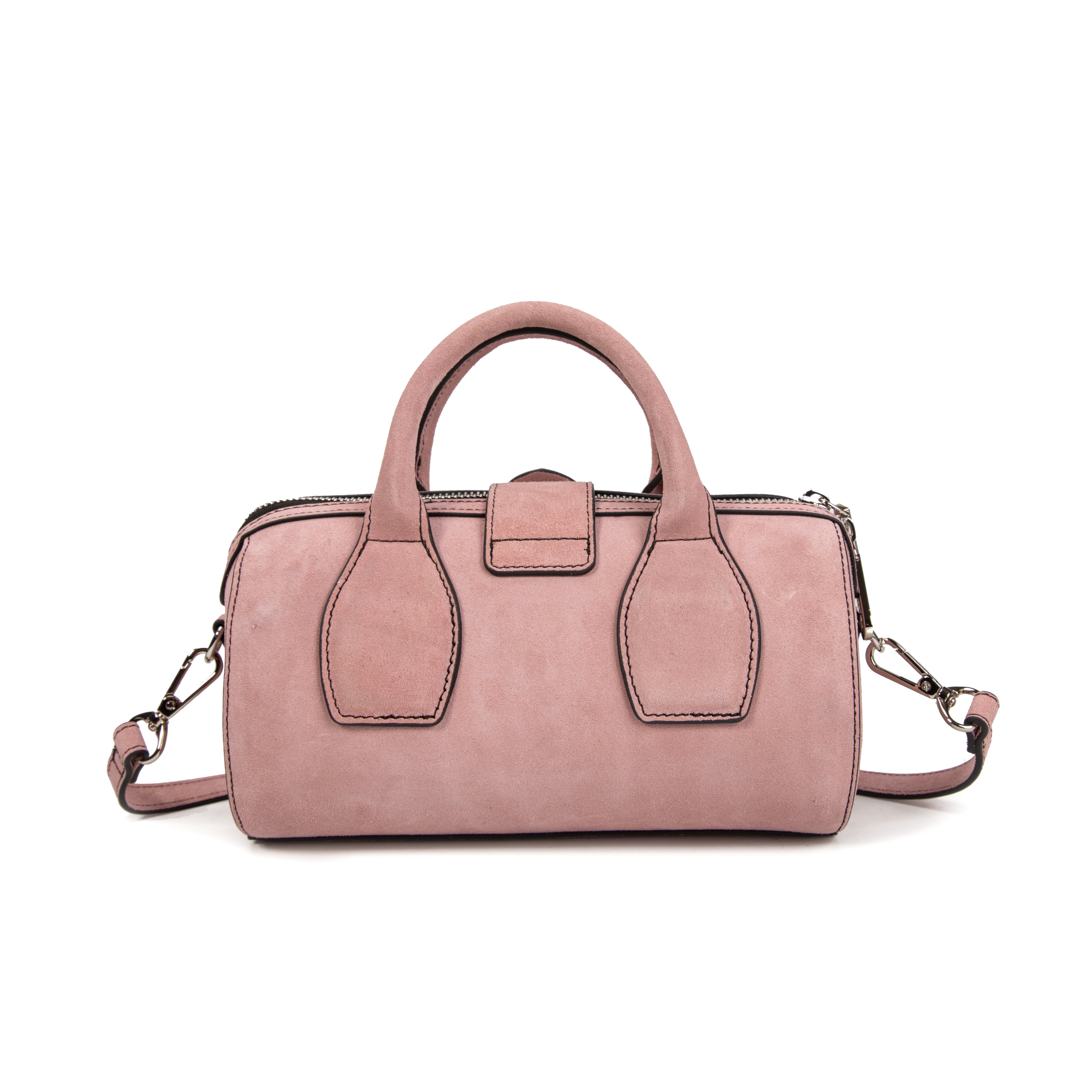 kate-lee-frola-v-sac-bowling-rose-velours image 4