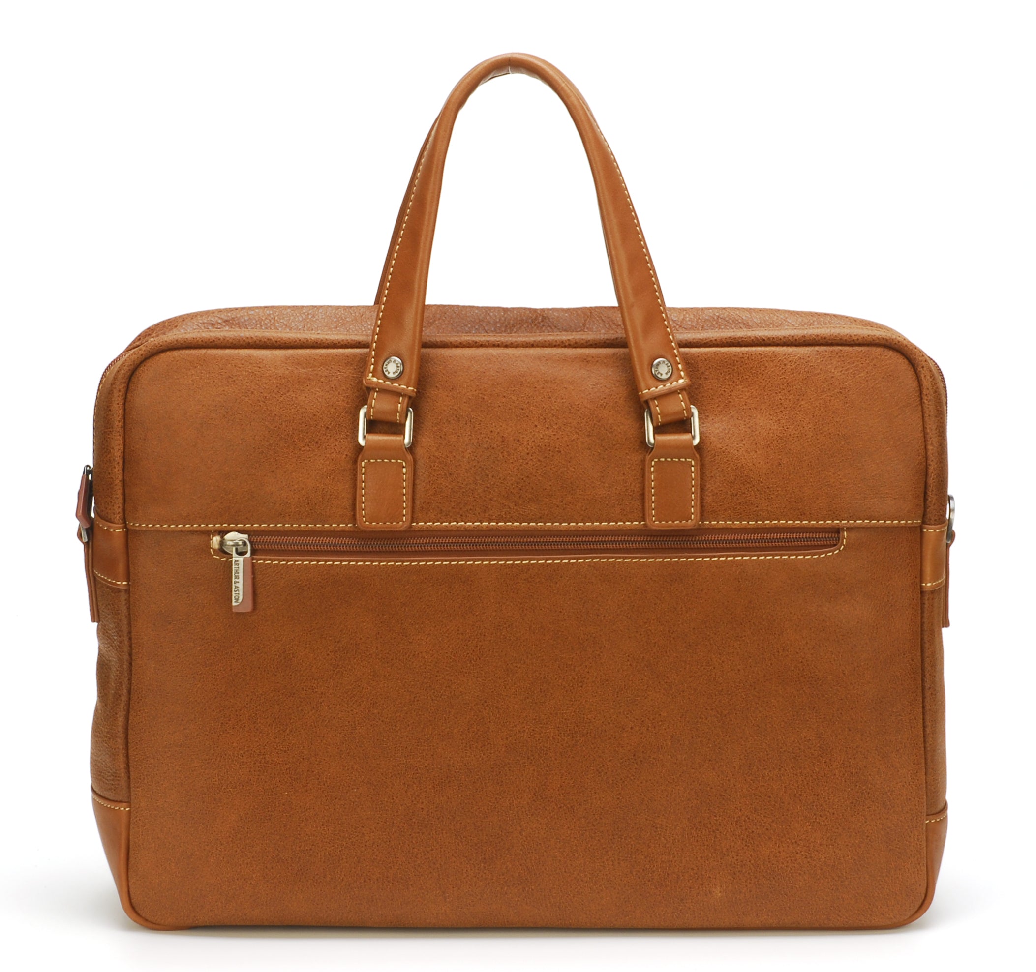 arthur-et-aston-marco-porte-document-cuir-cognac-vintage image 8
