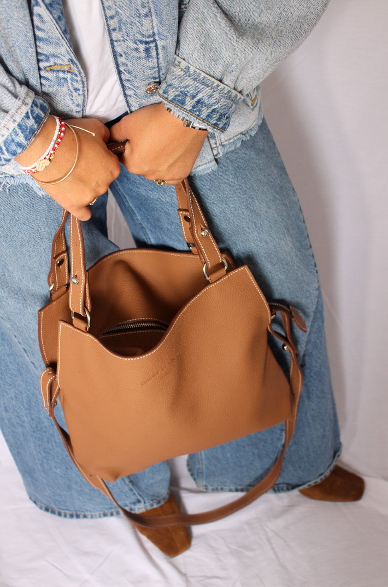 charles-et-charlus-touquet-m-sac-cuir-gold-30-cm image 2