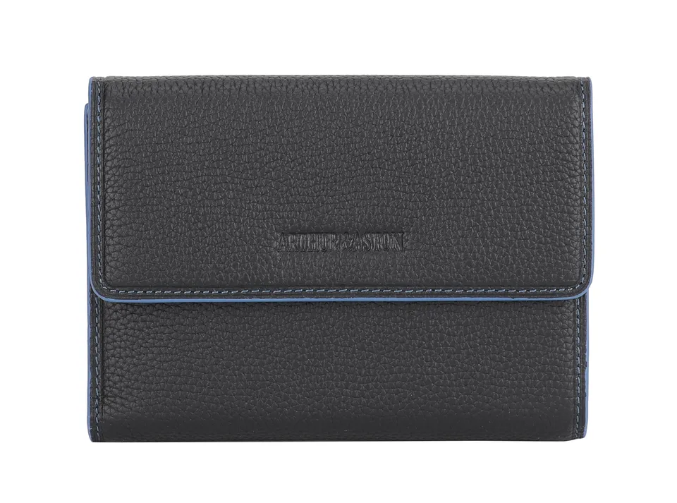 arthur-et-aston-joy-portefeuille-cuir-anti-fraude-marron image 1