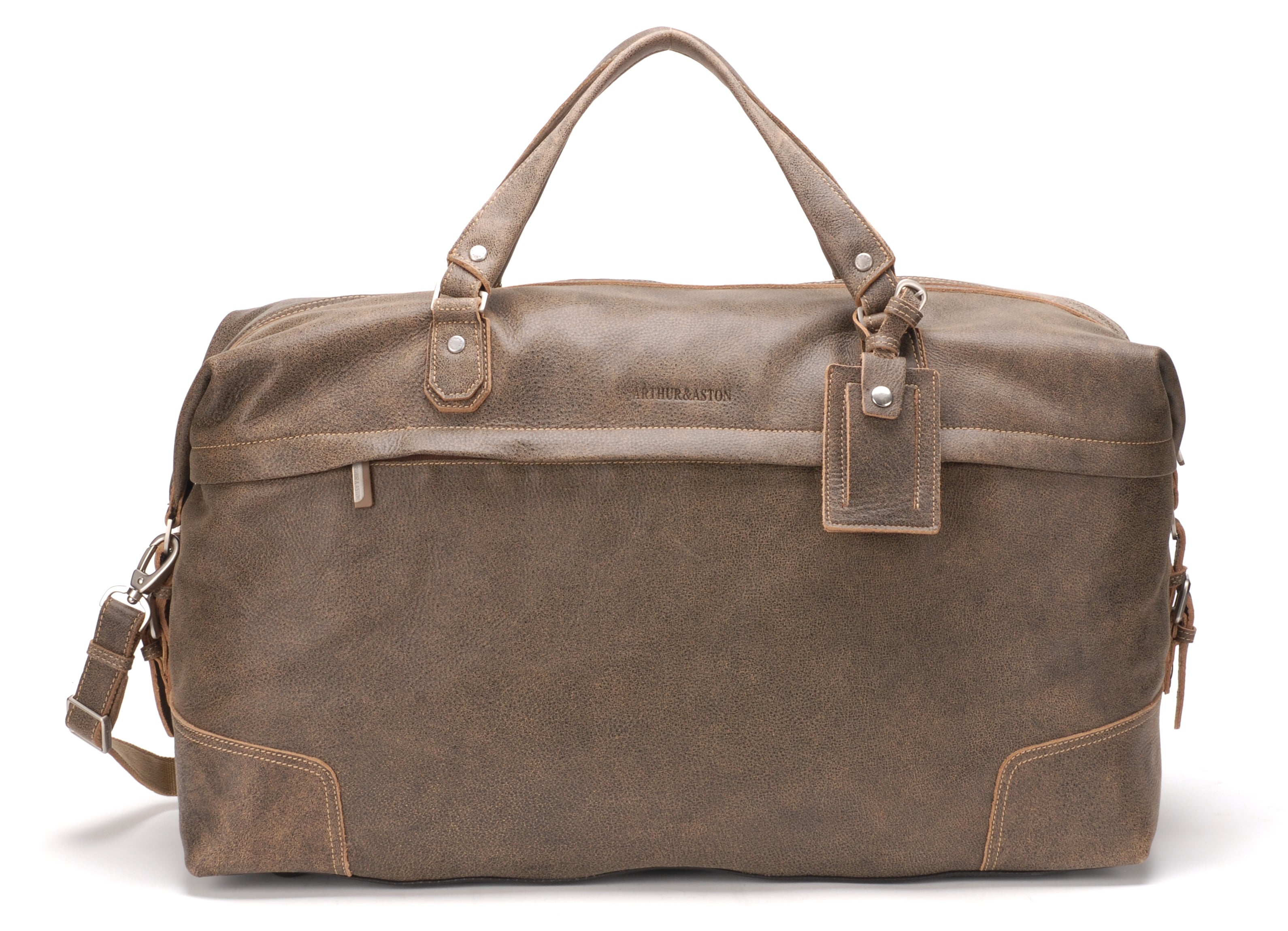 arthur-et-aston-cristiano-sac-de-voyage-cuir-noir-grand-mod-le image 8