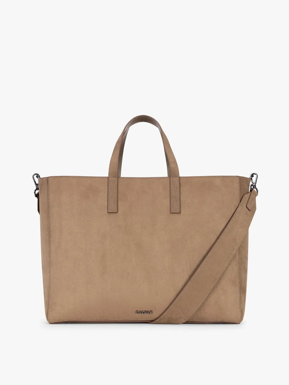 calpak-haven-tote-16-laptop-su-de-vegan-truffle image 1