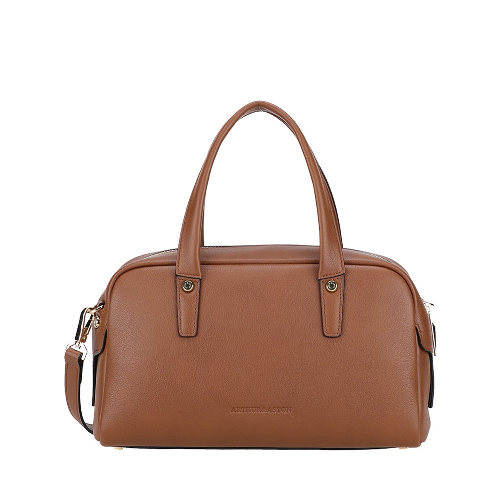 arthur-et-aston-l-onille-sac-bowling-cuir-noir image 5