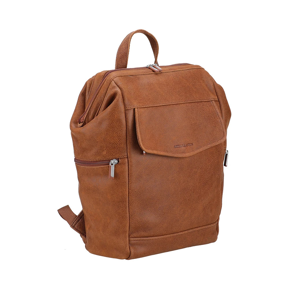 arthur-et-aston-owen-m-sac-dos-cuir-noir-ordinateur-trolley image 8