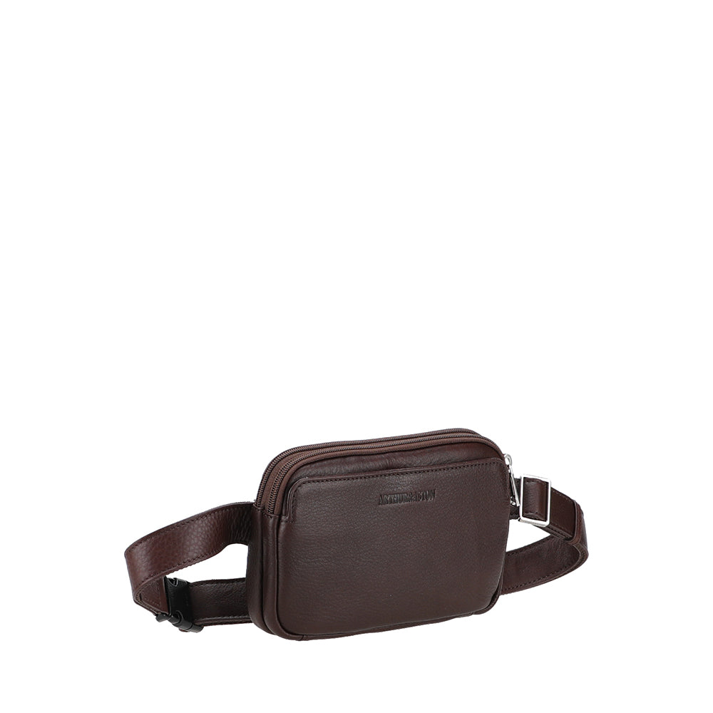 arthur-et-aston-ange-sac-banane-cuir-cognac image 6