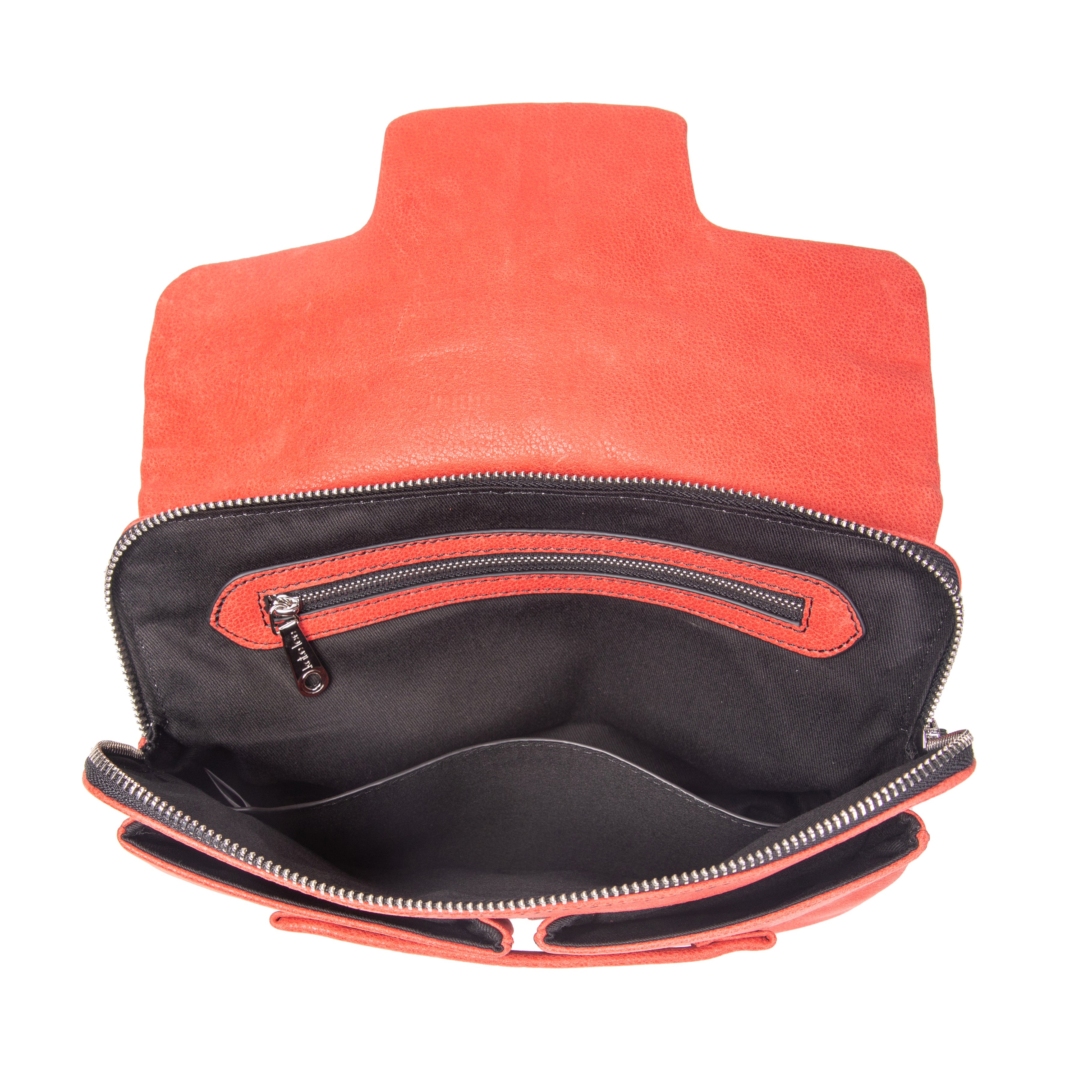 kate-lee-lisia-sac-bandouli-re-cuir-rouge-grain image 3