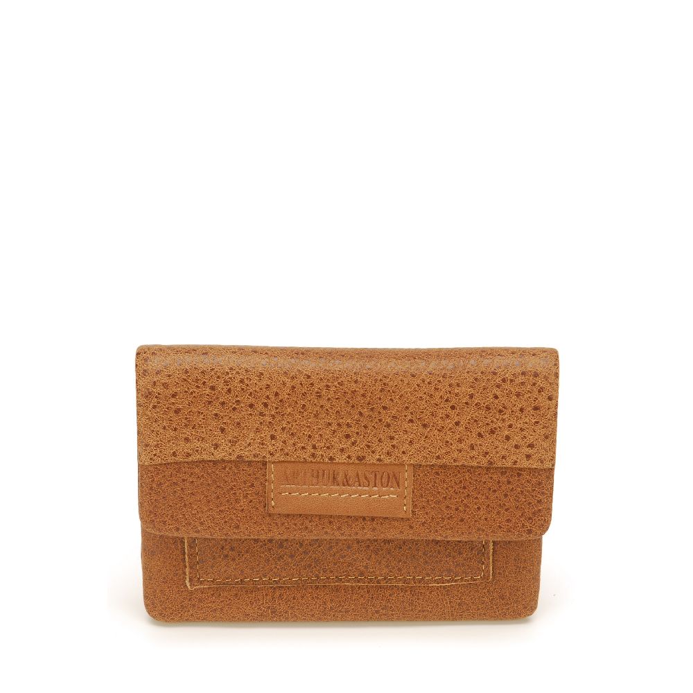 arthur-et-aston-marco-porte-monnaie-rabat-cuir-cognac image 3