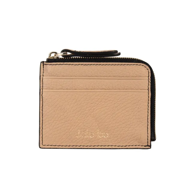 kate-lee-alo-s-g-porte-monnaie-cuir-beige-grain image 1