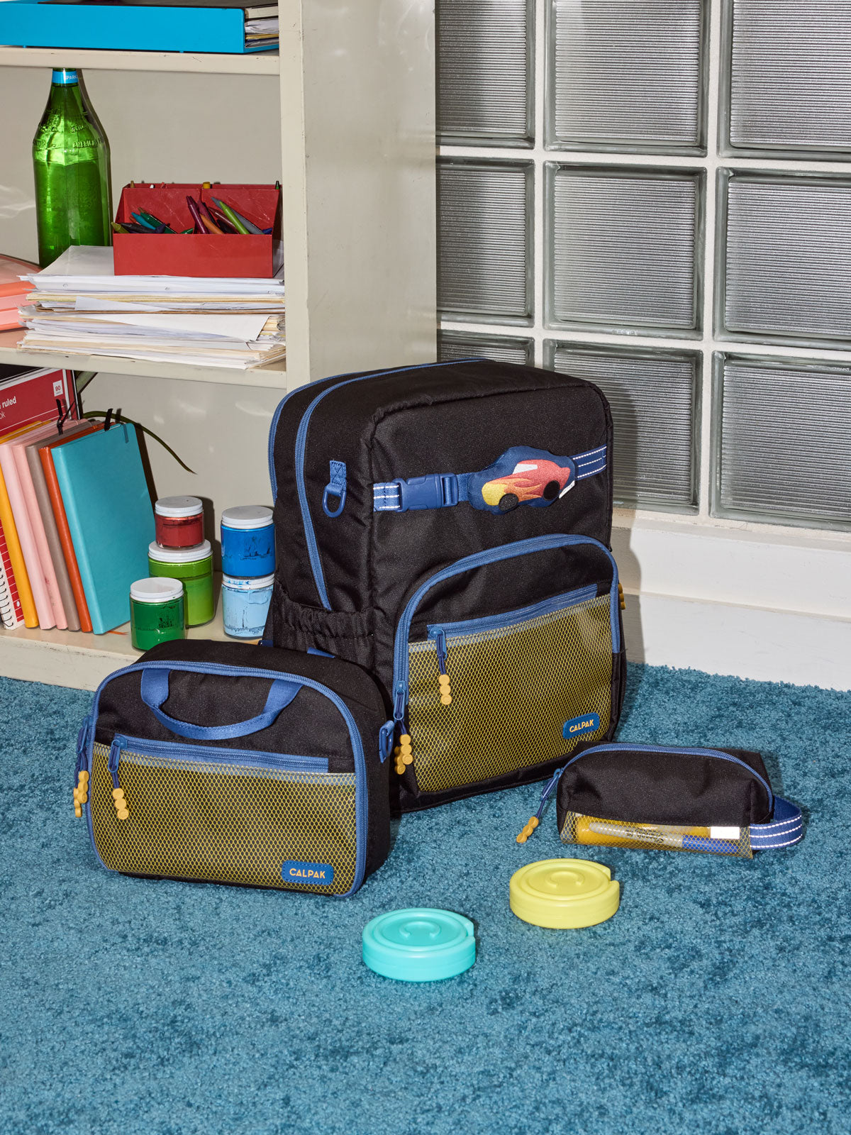 calpak-kids-lot-scolaire-sac-dos-rose-orchid-e image 2