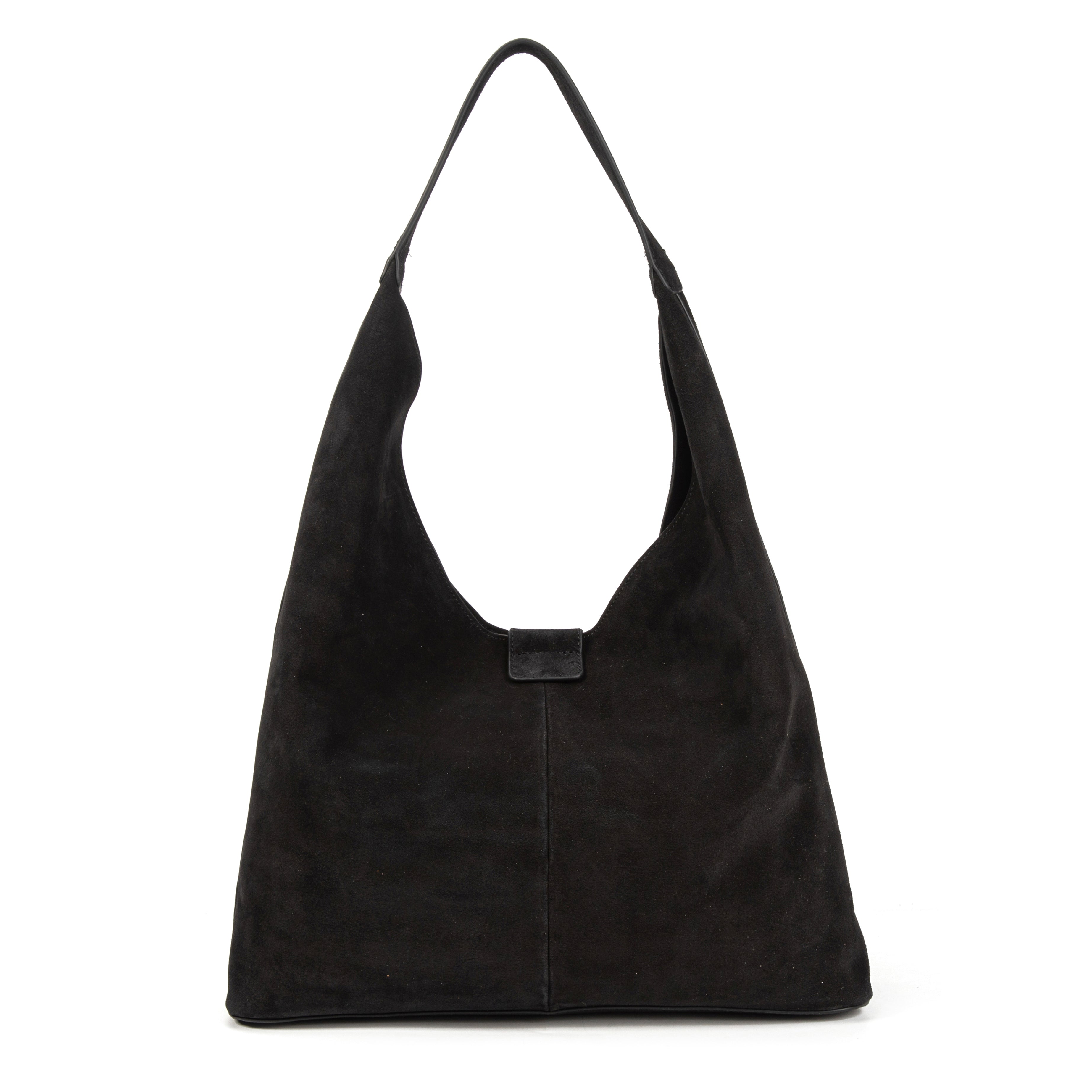 kate-lee-lune-sac-cabas-cuir-noir-vachette-velours image 4