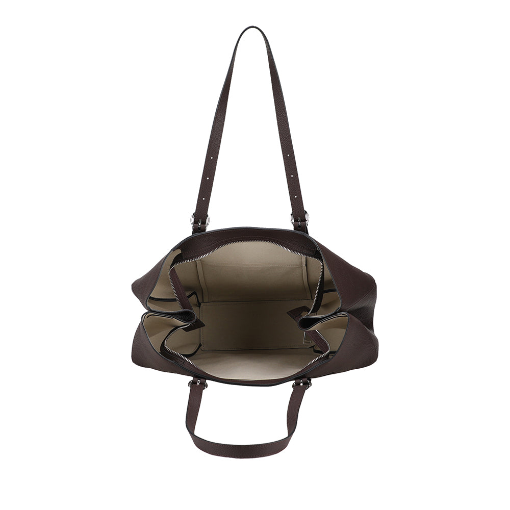 arthur-et-aston-daphn-sac-cabas-m-cuir-noir image 2
