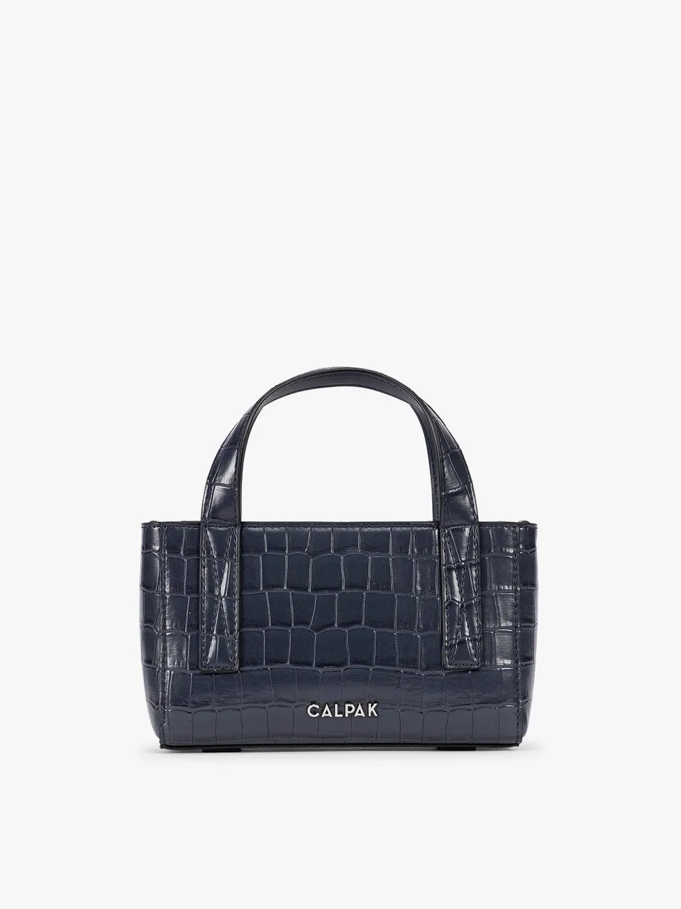 calpak-haven-mini-sac-bandouli-re-croc-navy image 1
