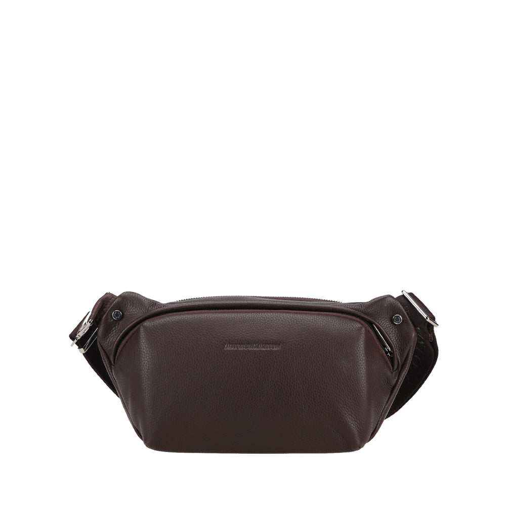 arthur-et-aston-thomas-sac-banane-cuir-noir-agneau image 5