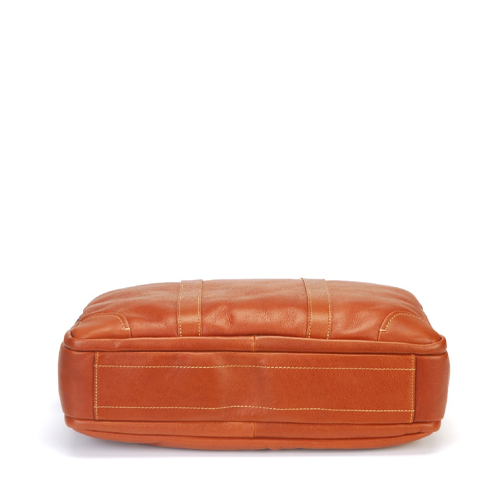 arthur-et-aston-paul-porte-document-cuir-cognac-3-soufflets image 4