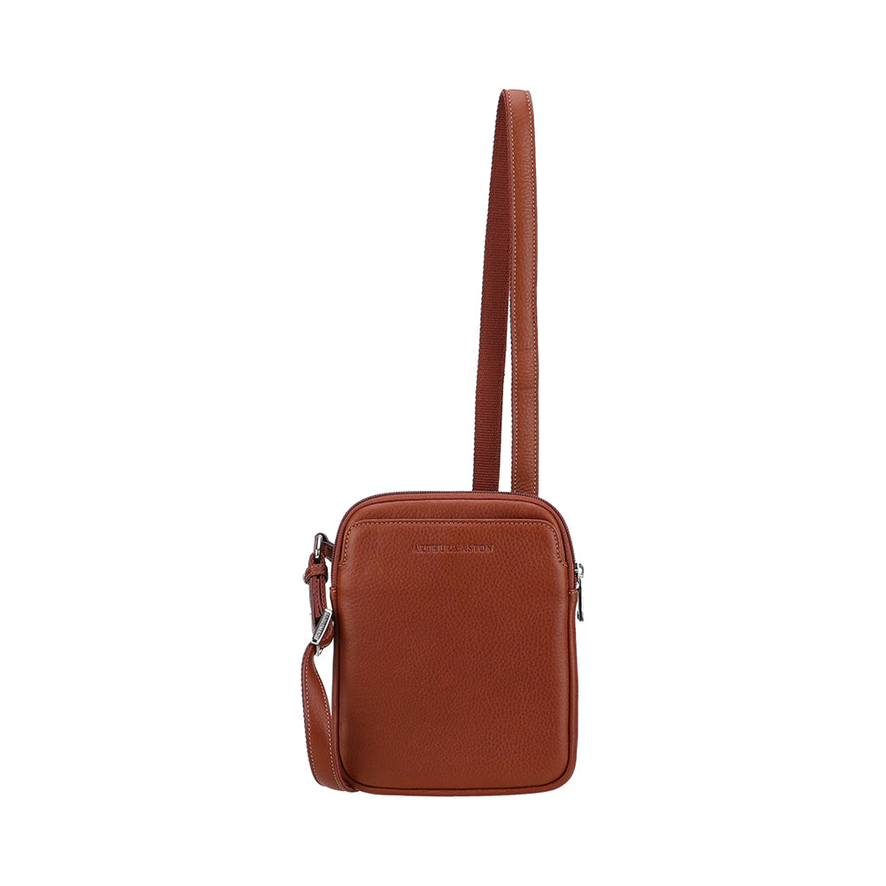 arthur-et-aston-ange-petit-body-bag-cuir-noir-extra-plat image 4