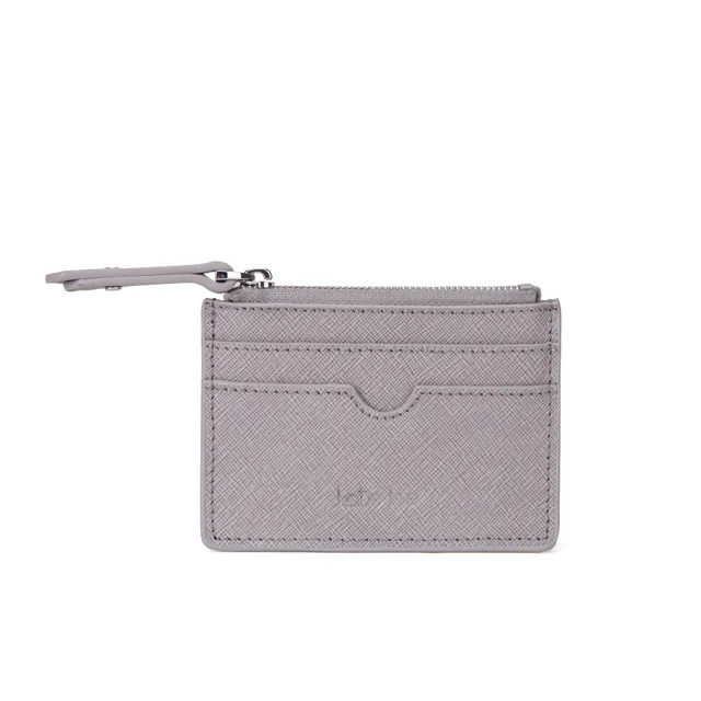 kate-lee-anyssa-sa-porte-monnaie-gris-clair-vachette image 1